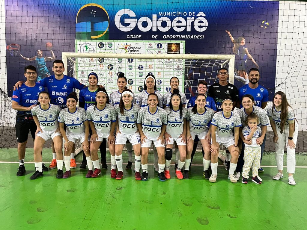 Futsal Feminino de Goioerê está entre as 8 melhores equipes do