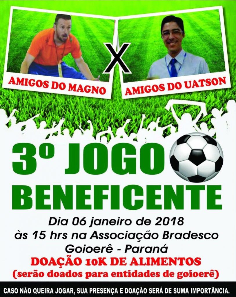 Jogo Beneficente Dos Amigos