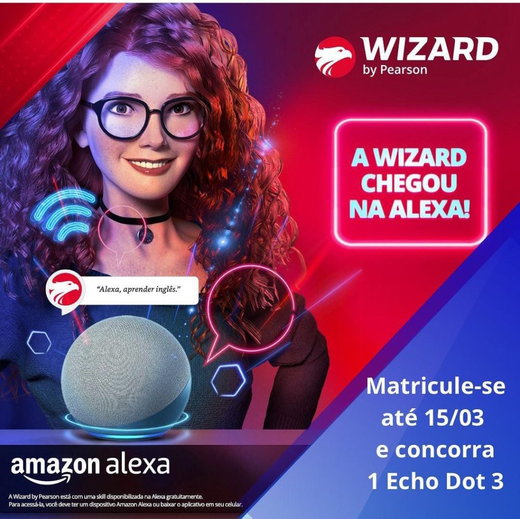 Escola Wizard de Goioerê vai sortear uma Alexa; matricule-se já e ainda ...